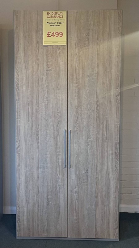 Wiemann 2 door Wardrobe (£499) Wiemann 2 door Wardrobe (£499)