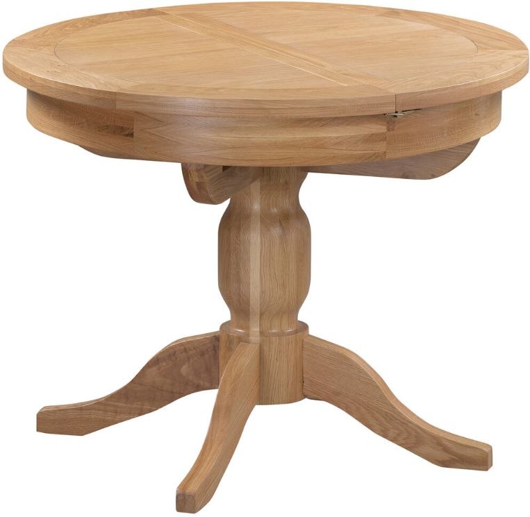 Dallow Round Extending Pedestal Table Dallow Round Extending Pedestal Table