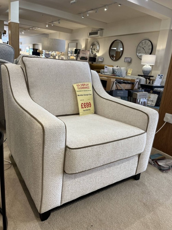 Meridian Georgia Chair (SRP £1550 NOW £699) Meridian Georgia Chair (SRP £1550 NOW £699)