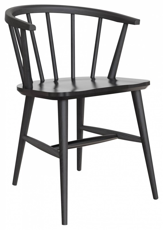 Como Dining Armchair Black Como Dining Armchair Black