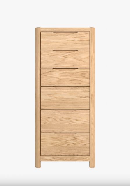 Stockholm Tall 6 Drawer Chest