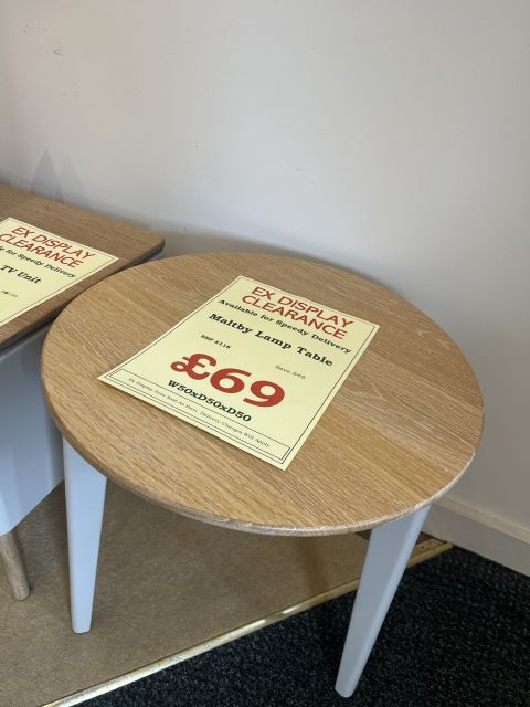 Maltby Lamp Table (SRP £118 NOW £69)