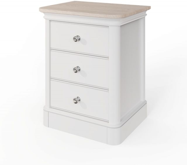 Chartwell Large 3 Drawer Bedside