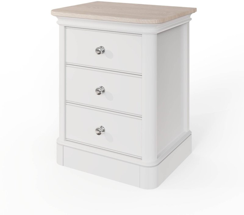 Chartwell Large 3 Drawer Bedside Chartwell Large 3 Drawer Bedside