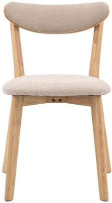 Hatfield Dining Chairs Natural Oak - 2 pack