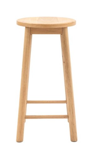 Hatfield Dining Stool - Natural Oak