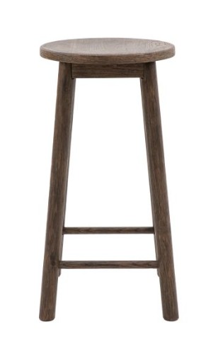 Hatfield Dining Stool - Smoked Oak