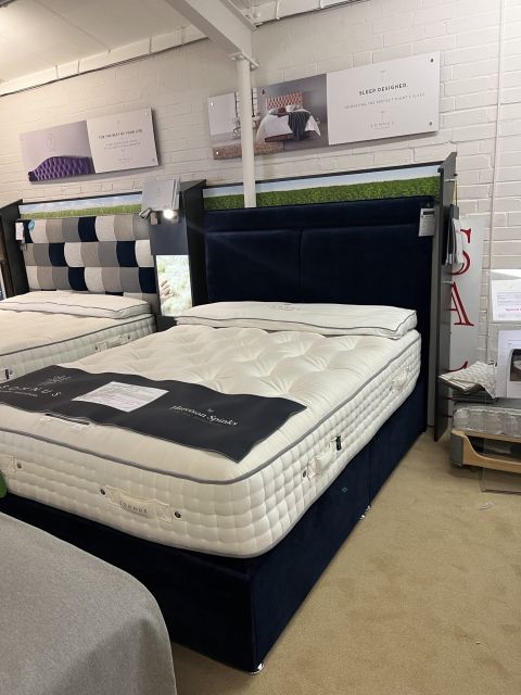 Somnus Marquis Mattress & Sanctum Divan Set & Zeus Headboard (SRP £4889 NOW £1999)