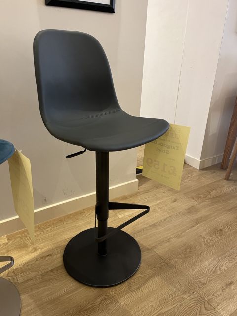 Zaragoza Stool Grey (SRP £319 NOW £99)