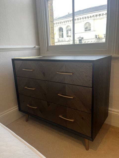 Lisbon 3 Drawer Chest (SRP £874 NOW £336)