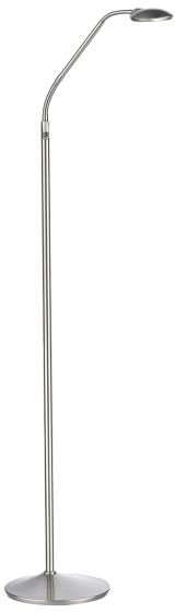 Wellington Task Floor Lamp Satin Chrome LED Wellington Task Floor Lamp Satin Chrome LED