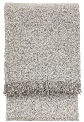 Melange Acrylic Throw Light Grey Melange Acrylic Throw Light Grey