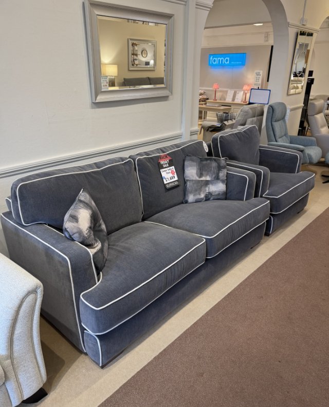 Collins & Hayes Cooper Medium Sofa & Chair (WAS: £3,839 / NOW: £1,689) Collins & Hayes Cooper Medium Sofa & Chair (WAS: £3,839 / NOW: £1,689)