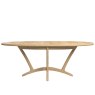 Stockholm Oval Extending Dining Table W160-210cm Stockholm Oval Extending Dining Table W160-210cm