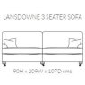 Duresta Lansdowne 3 Seater Sofa Duresta Lansdowne 3 Seater Sofa