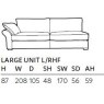 Collins & Hayes Miller Chaise End Sofa Collins & Hayes Miller Chaise End Sofa