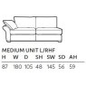 Collins & Hayes Miller Chaise End Sofa Collins & Hayes Miller Chaise End Sofa