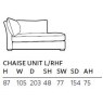 Collins & Hayes Miller Chaise End Sofa Collins & Hayes Miller Chaise End Sofa