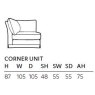 Collins & Hayes Miller Chaise End Sofa Collins & Hayes Miller Chaise End Sofa