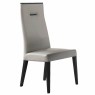 Novecento Taupe Leather Dining Chair Novecento Taupe Leather Dining Chair