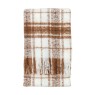 Check Faux Mohair Throw Tan Check Faux Mohair Throw Tan