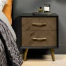 Lisbon 2 Drawer Bedside Table Lisbon 2 Drawer Bedside Table