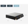 Sealy 4 Drawer Divan Base Sealy 4 Drawer Divan Base