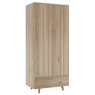 Como Double 1 Drawer Wardrobe Como Double 1 Drawer Wardrobe