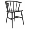 Como Dining Armchair Black Como Dining Armchair Black