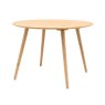 Hatfield Round Dining Table - Natural Oak Hatfield Round Dining Table - Natural Oak