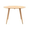 Hatfield Round Dining Table - Natural Oak Hatfield Round Dining Table - Natural Oak