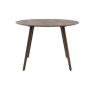 Hatfield Round Dining Table - Smoked Oak Hatfield Round Dining Table - Smoked Oak