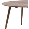 Hatfield Round Dining Table - Smoked Oak Hatfield Round Dining Table - Smoked Oak