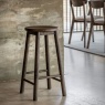 Hatfield Dining Stool - Smoked Oak Hatfield Dining Stool - Smoked Oak