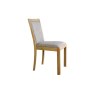 Stockholm Low Back Dining Chair in Grey Fabric Stockholm Low Back Dining Chair in Grey Fabric