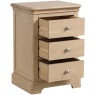 Lingwood Oak 3 Drawer Bedside Lingwood Oak 3 Drawer Bedside