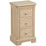 Lingwood Oak 3 Drawer Compact Bedside Lingwood Oak 3 Drawer Compact Bedside