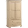 Lingwood Oak 2 Drawer Double Robe Lingwood Oak 2 Drawer Double Robe