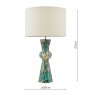 Rheneas Blue Confetti Table Lamp Rheneas Blue Confetti Table Lamp