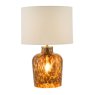 Leandra Tortoiseshell Glass Table Lamp Leandra Tortoiseshell Glass Table Lamp