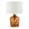 Leandra Tortoiseshell Glass Table Lamp Leandra Tortoiseshell Glass Table Lamp