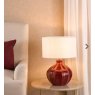 Amrita Ceramic Red Table Lamp Amrita Ceramic Red Table Lamp