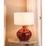 Amrita Ceramic Red Table Lamp Amrita Ceramic Red Table Lamp