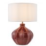 Amrita Ceramic Red Table Lamp Amrita Ceramic Red Table Lamp