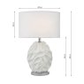 Zachary Oval Table Lamp Zachary Oval Table Lamp