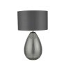 Rain Smoked Glass Table Lamp Rain Smoked Glass Table Lamp