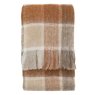 Check Mohair Throw Rust Check Mohair Throw Rust