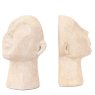 Headz Bookend Cream (Set of 2) Headz Bookend Cream (Set of 2)