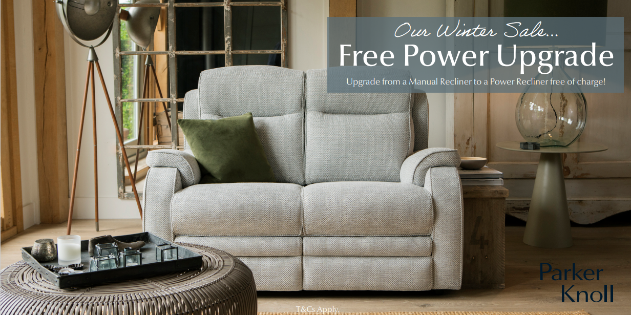 Parker Knoll Power Upgrade Winter Sale